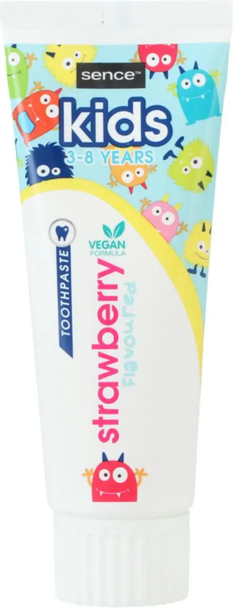 Sence Fresh Kids Tandpasta Aardbei - 6x75ml