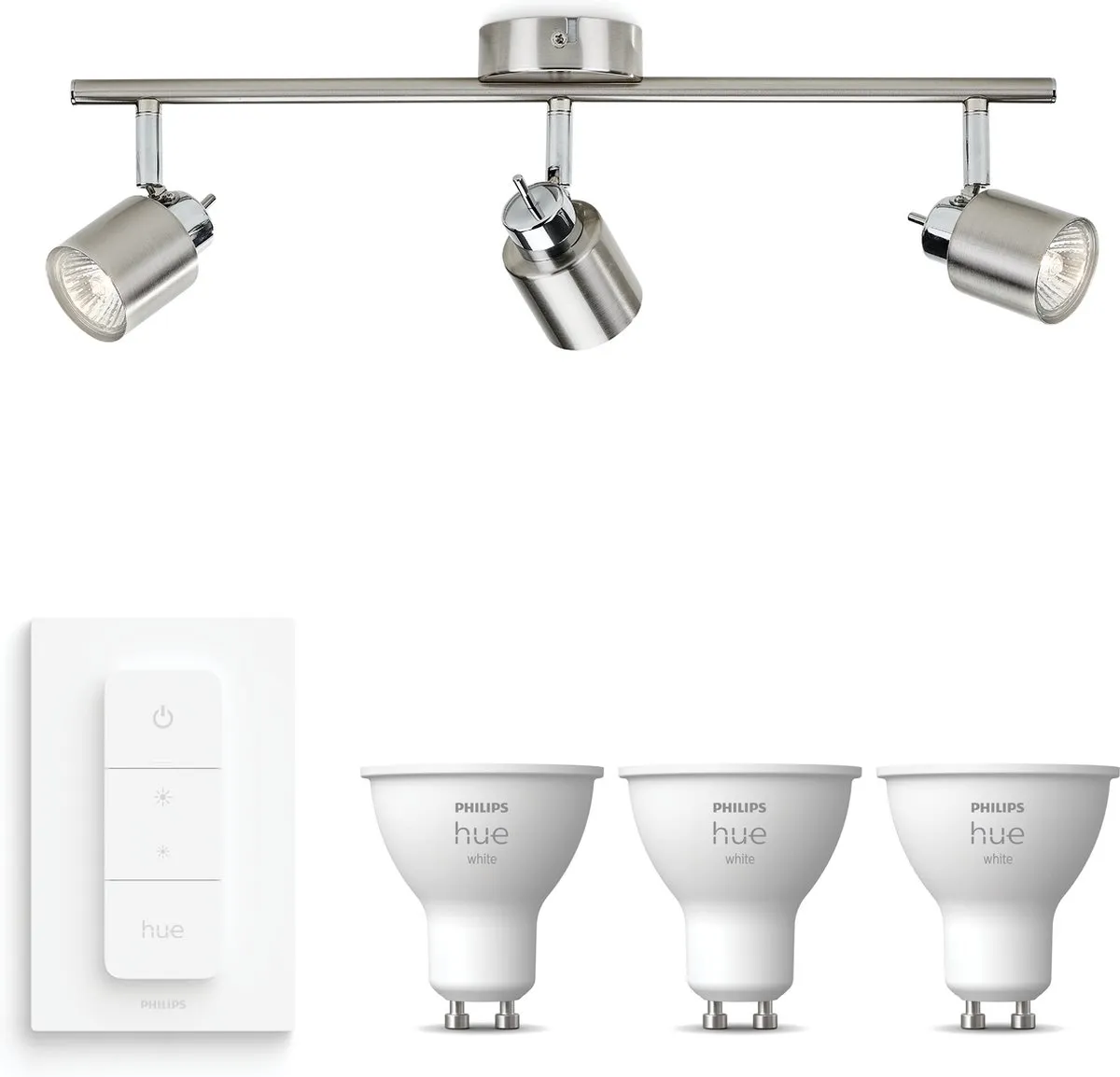 Philips Hue Meranti Opbouwspot Mat Chroom