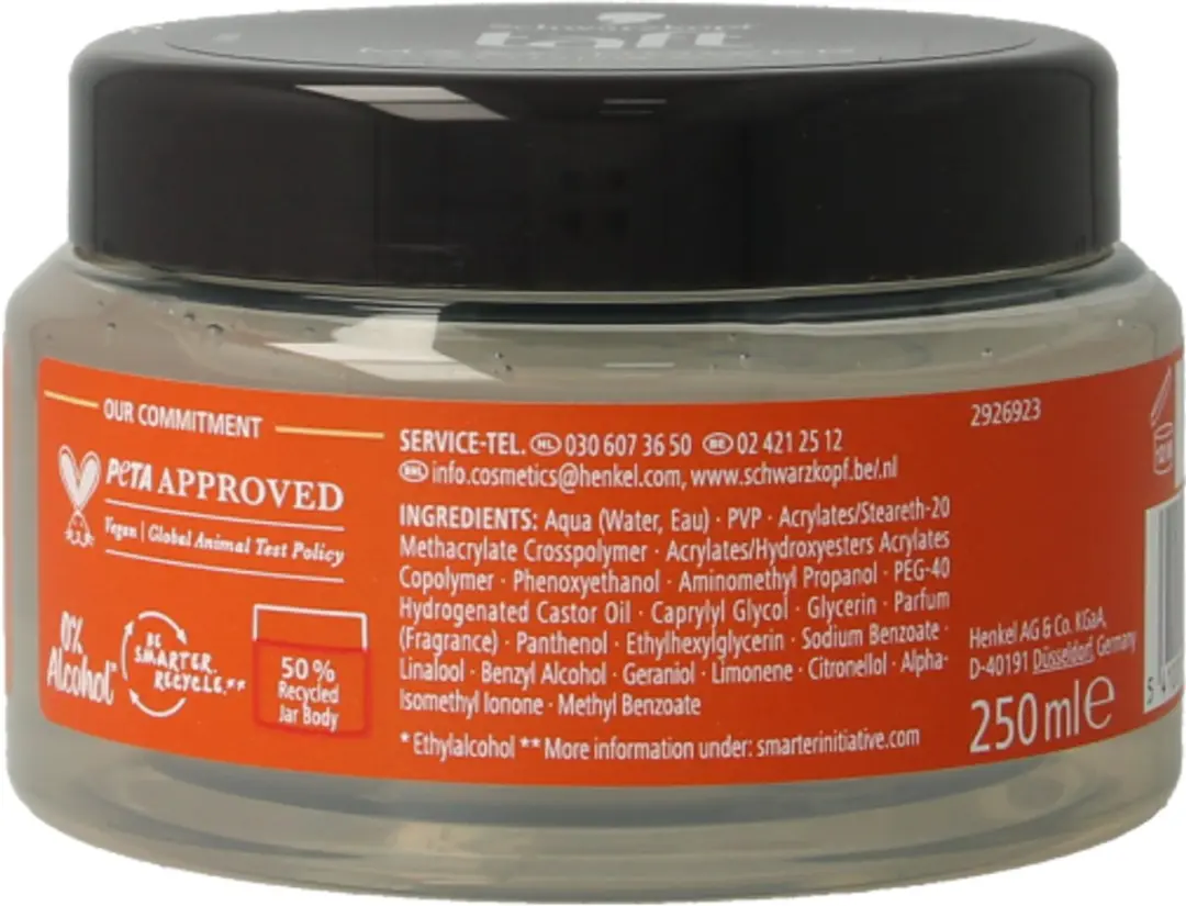 Taft Maxx Power Gel 250ml
