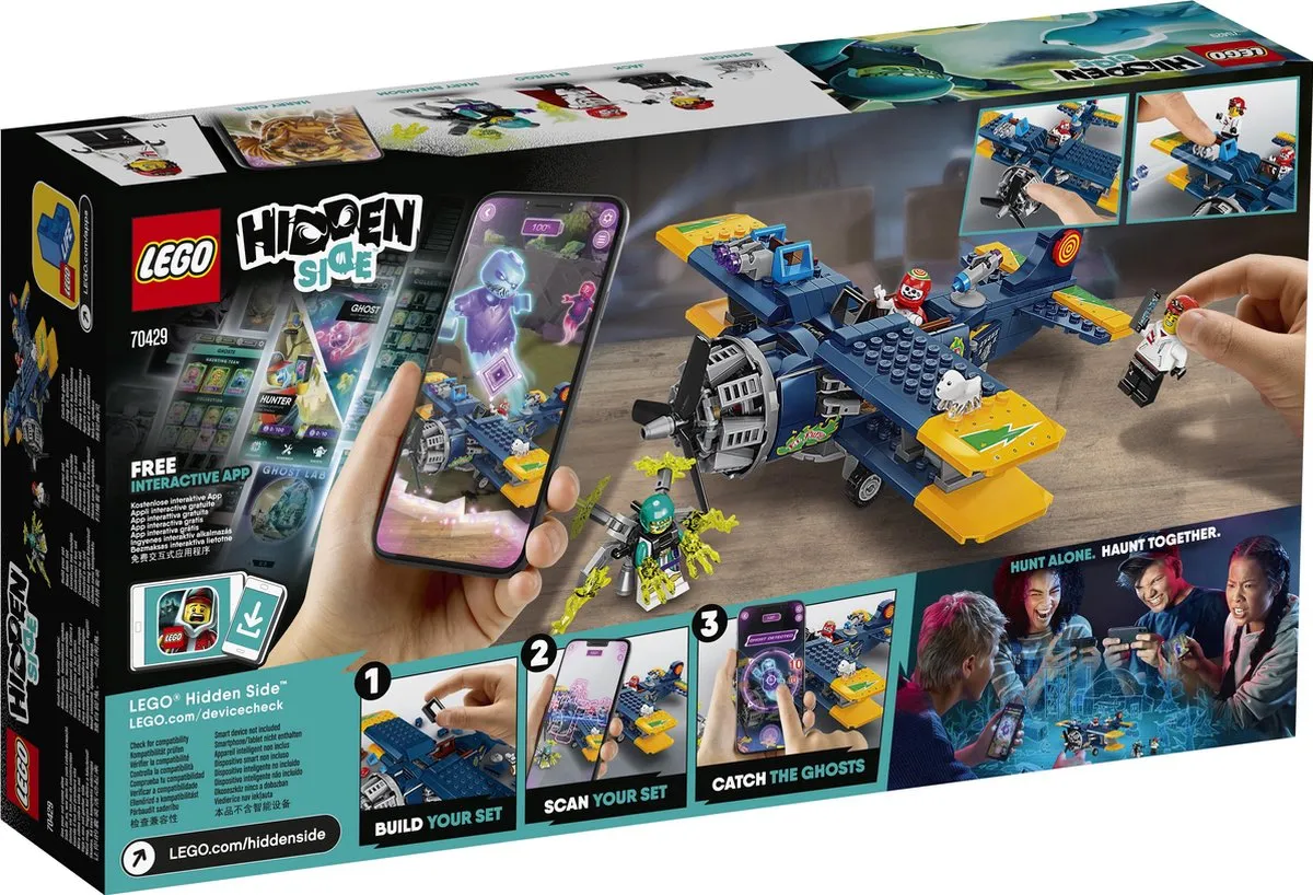 LEGO Hidden Side El Fuego's Stuntvliegtuig 70429 - 295 Stukken