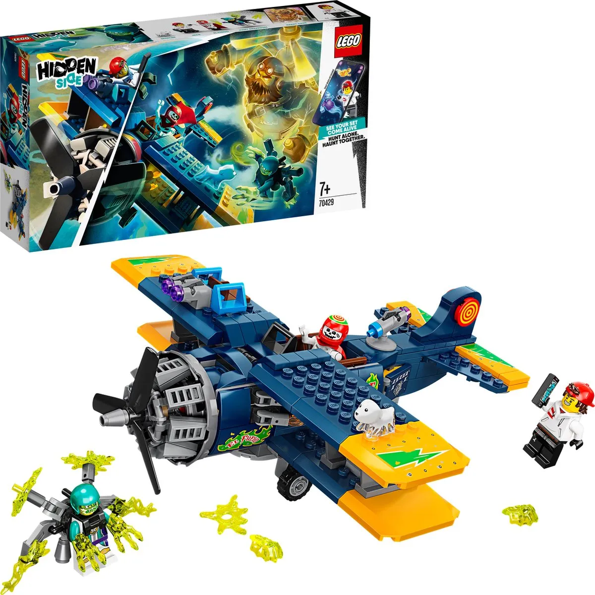 LEGO Hidden Side El Fuego's Stuntvliegtuig 70429 - 295 Stukken