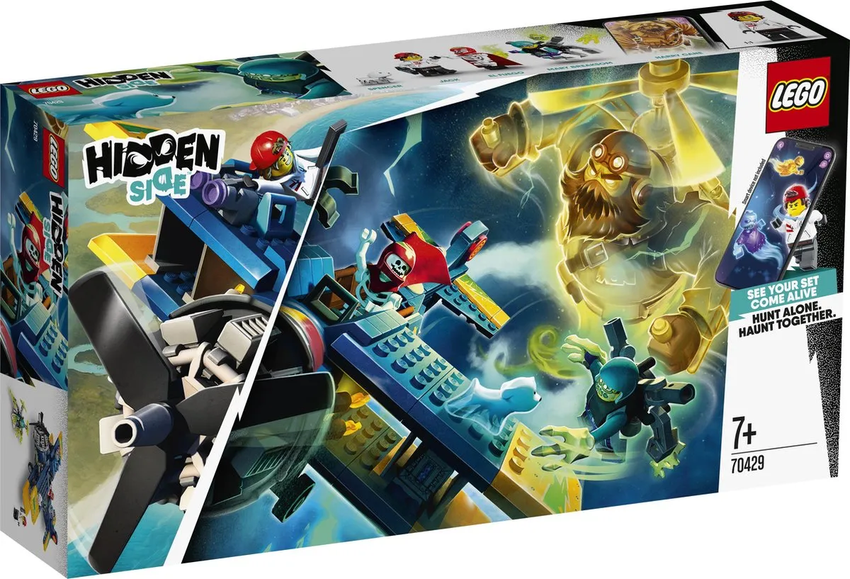 LEGO Hidden Side El Fuego's Stuntvliegtuig 70429 - 295 Stukken