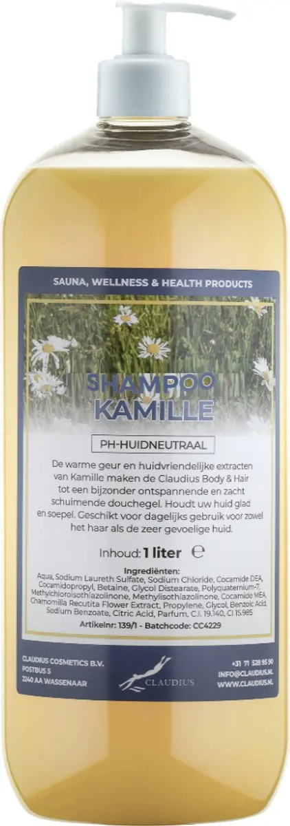 Splashbox Cosmetics Kamille Shampoo 1L