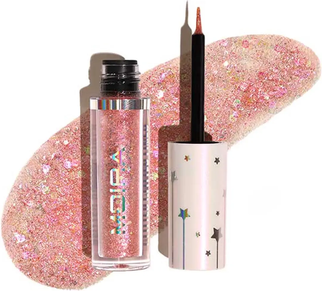 Moira Glitter Liner Pinky Promise - 2.5ml - Roze/Goud/Multi - afbeelding 6 van 6