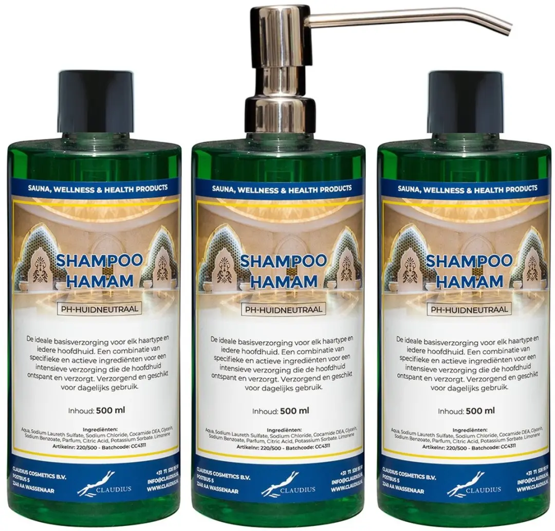 Splashbox Cosmetics Hamam Shampoo 500ml