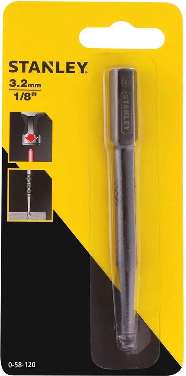 Stanley Centerpunt 3,2mm - 1 Stuk