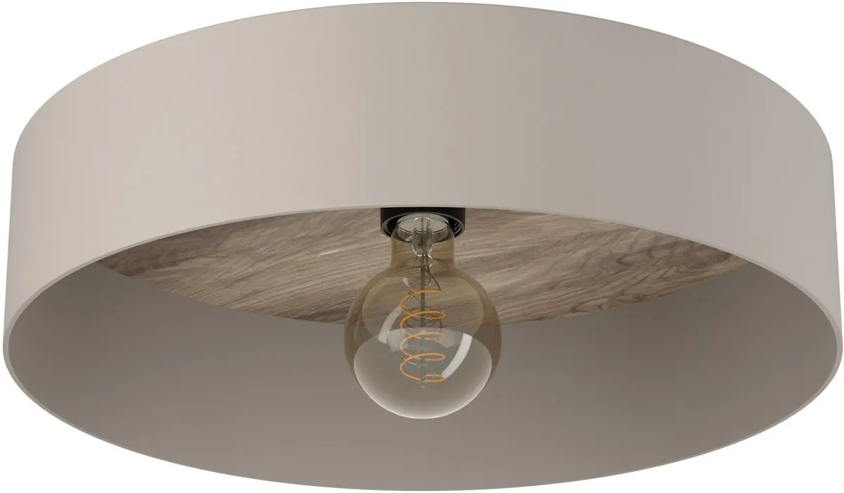 Eglo Duaia Plafondlamp E27 Ø42cm - Taupe