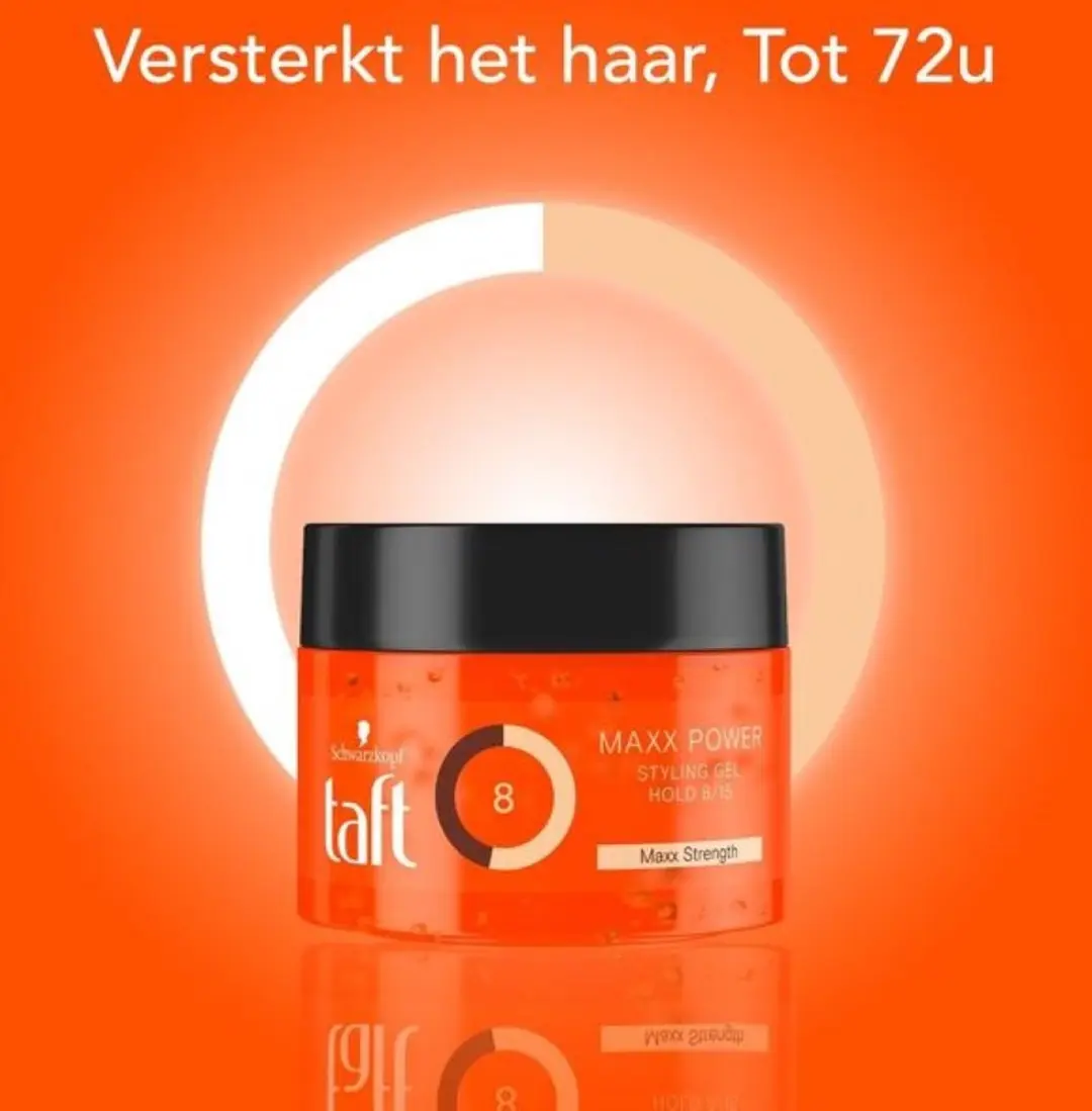 Taft Maxx Power Hold Styling Gel 1000ml - 4x250ml