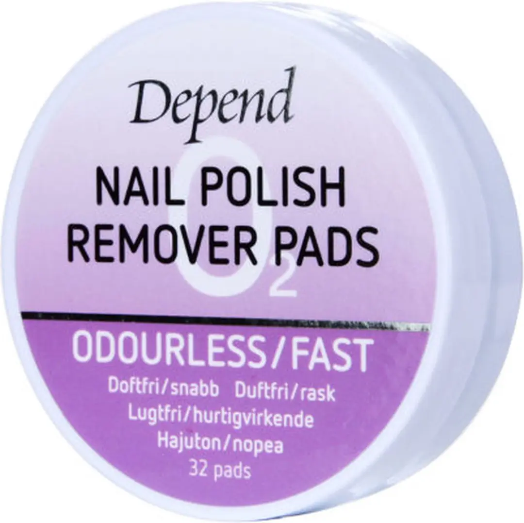 Depend Cosmetics Nagellakremover Pads