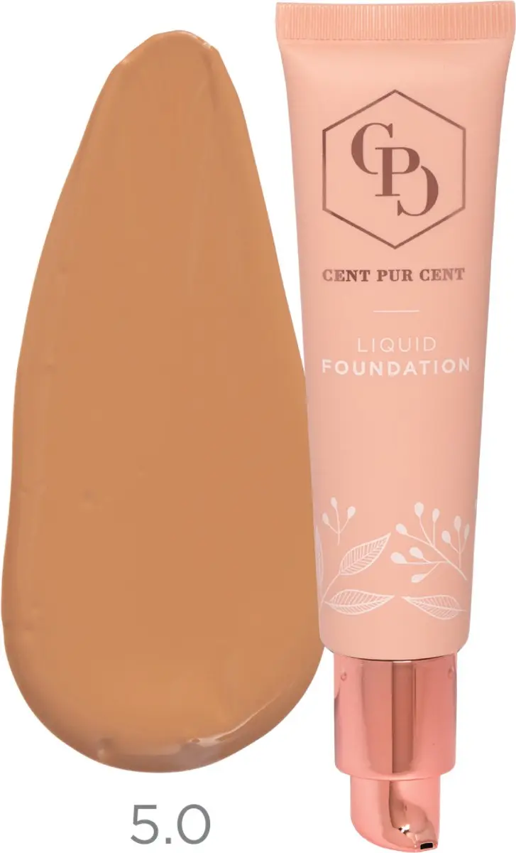 Cent Pur Cent Liquid Mineral Foundation 5.0