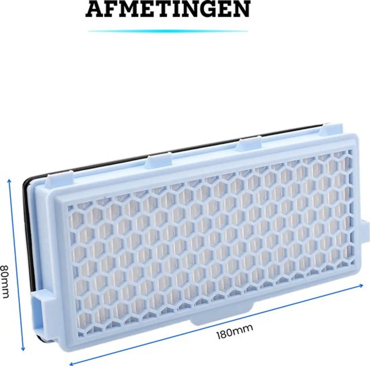 Miele Actieve HEPA-filterset 2 Stuks - Blauw