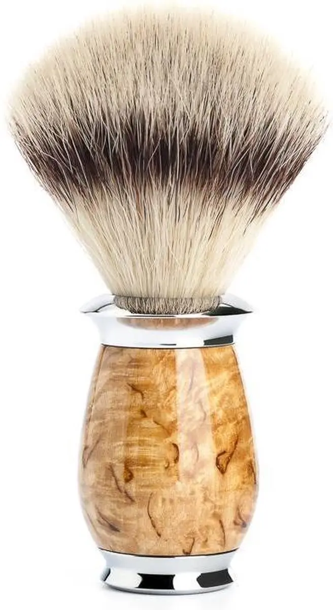 Mühle Purist Masterbirke Safety Razor - Silvertip Fibre - 3 Stuks