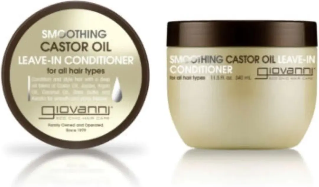 Giovanni Smoothing Castor Oil Leave-In Conditioner 340ml