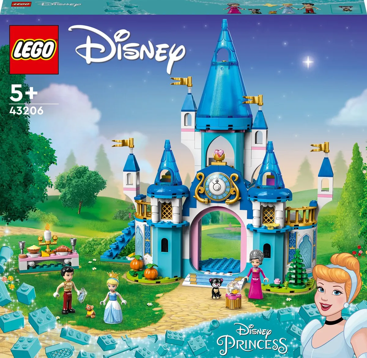 LEGO Disney Princess Het Kasteel van Assepoester 43206