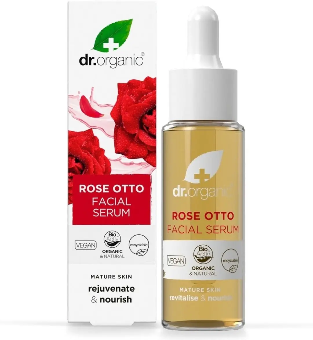 Dr. Organic Rozen Gezichtsserum 30ml