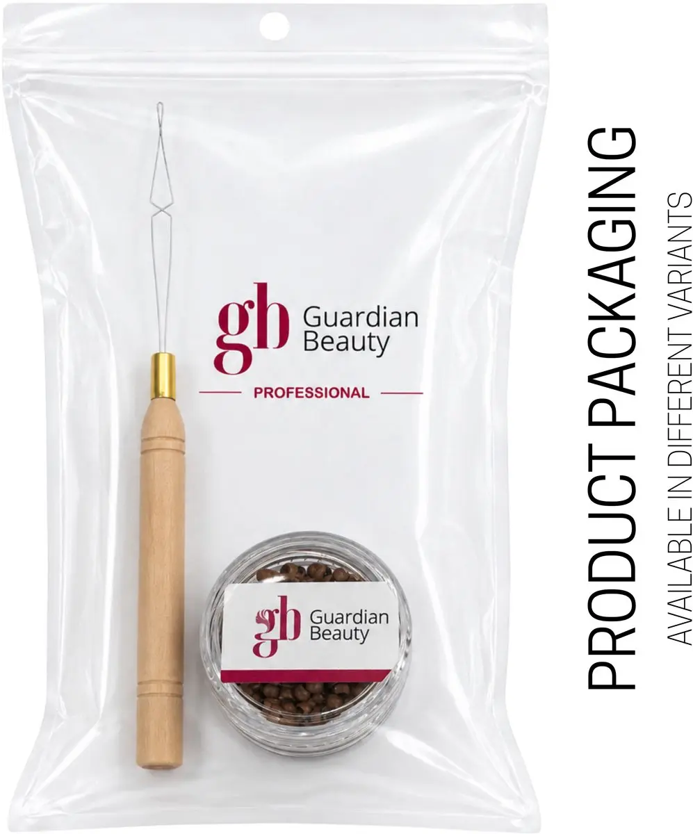 Guardian Beauty Microringen Siliconen 1001 Stuks - Donkerbruin - afbeelding 6 van 6
