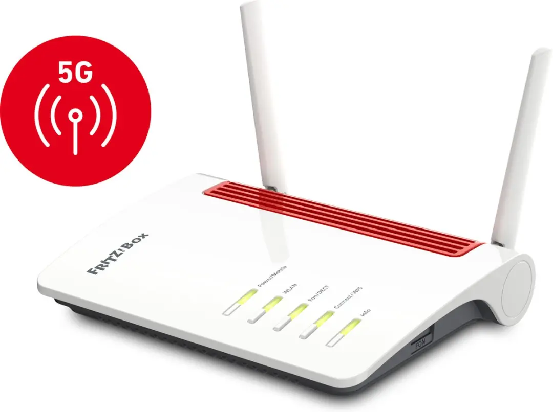 FRITZ!Box 6850 5G Router - Mesh Master - WiFi 5 - 400/866 Mbps