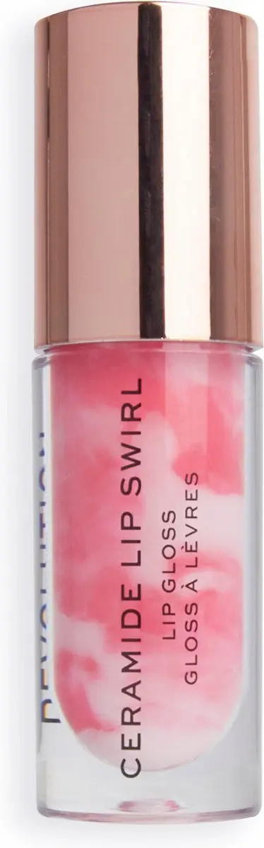 Makeup Revolution Lip Swirl Ceramide Gloss Sweet Soft Pink - 4.5ml