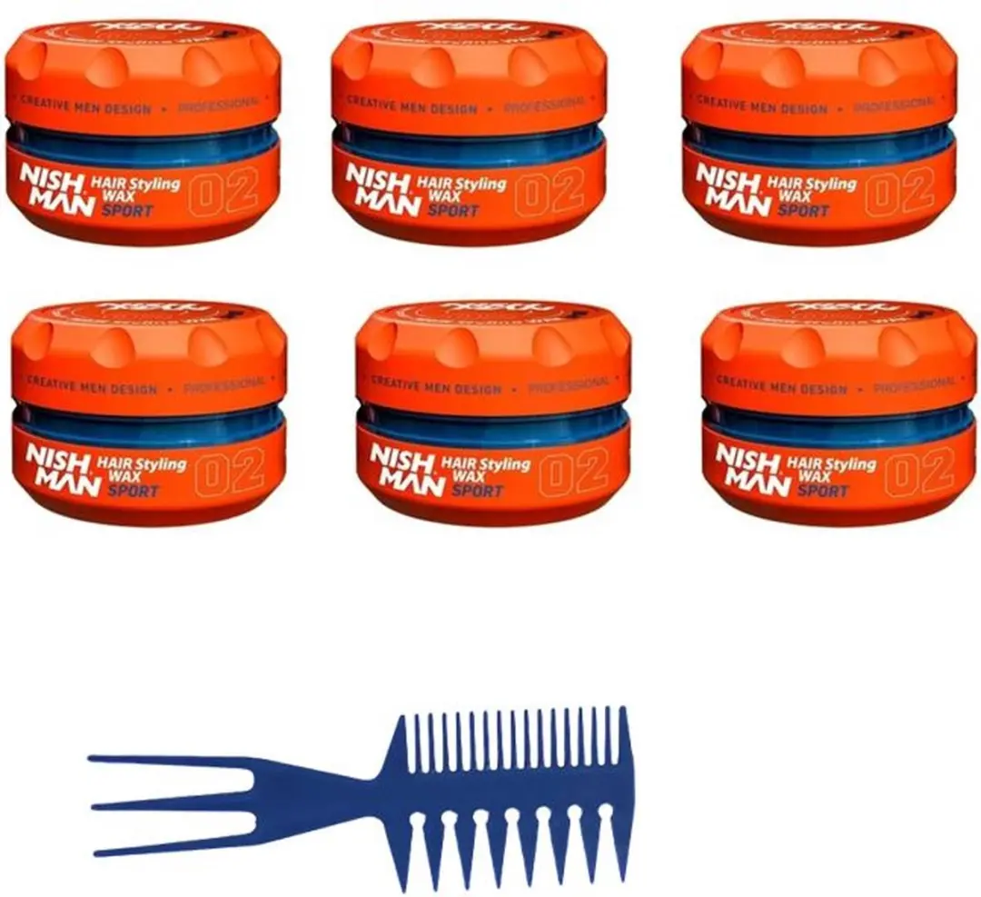 Nishmanwax 02 Hair Styling Wax Sport