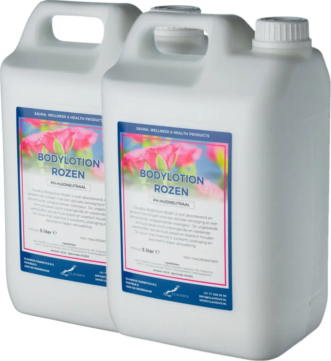 Splashbox Cosmetics Rozen Bodylotion 5L