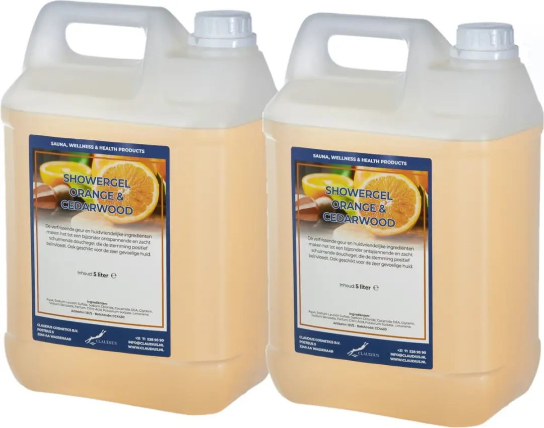 Splashbox Cosmetics Claudius Douchegel 5L
