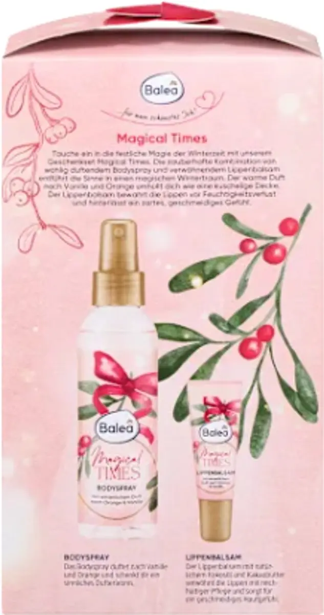 Balea Magical Times Kerstset - 2-delig - 160ml - afbeelding 2 van 2