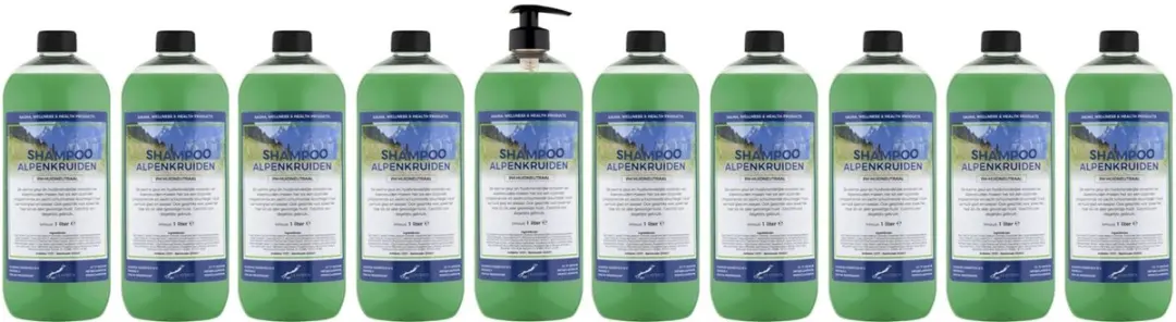 Splashbox Cosmetics Alpenkruiden Shampoo 1L