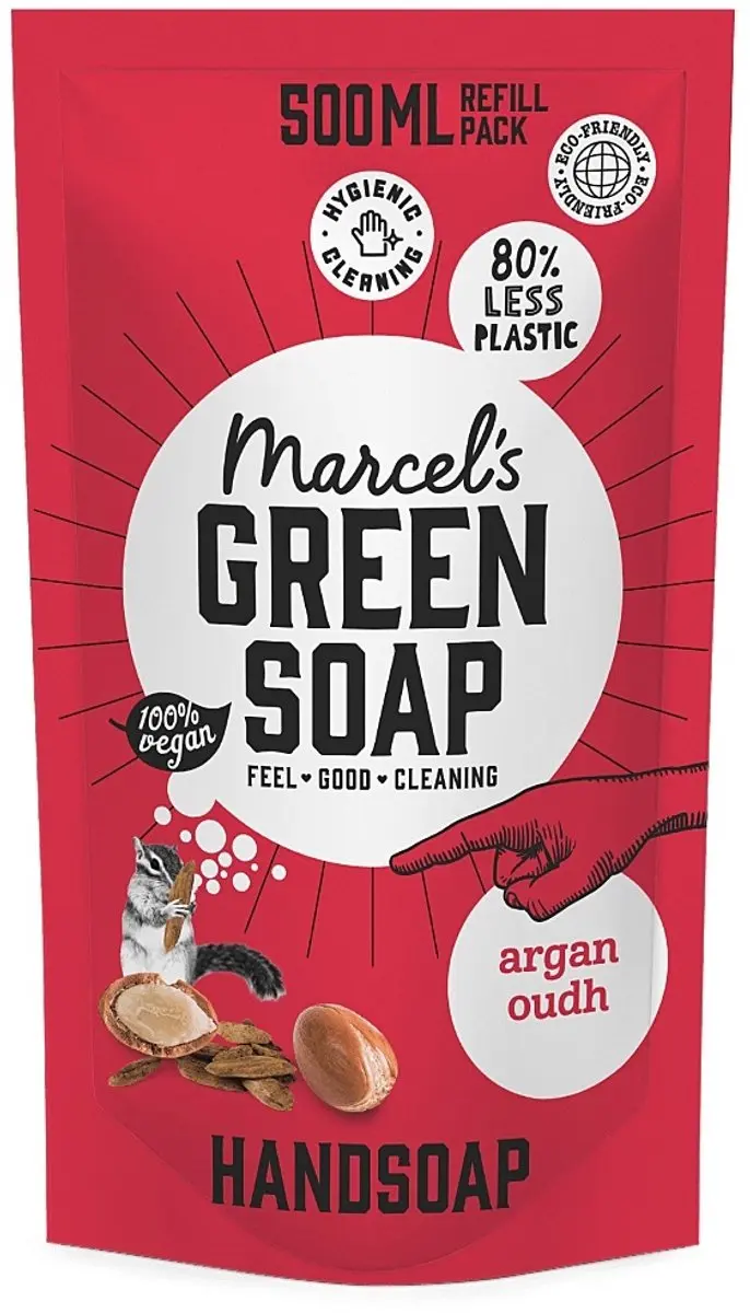 Marcel's Green Soap Handzeep Argan & Oudh 500ml