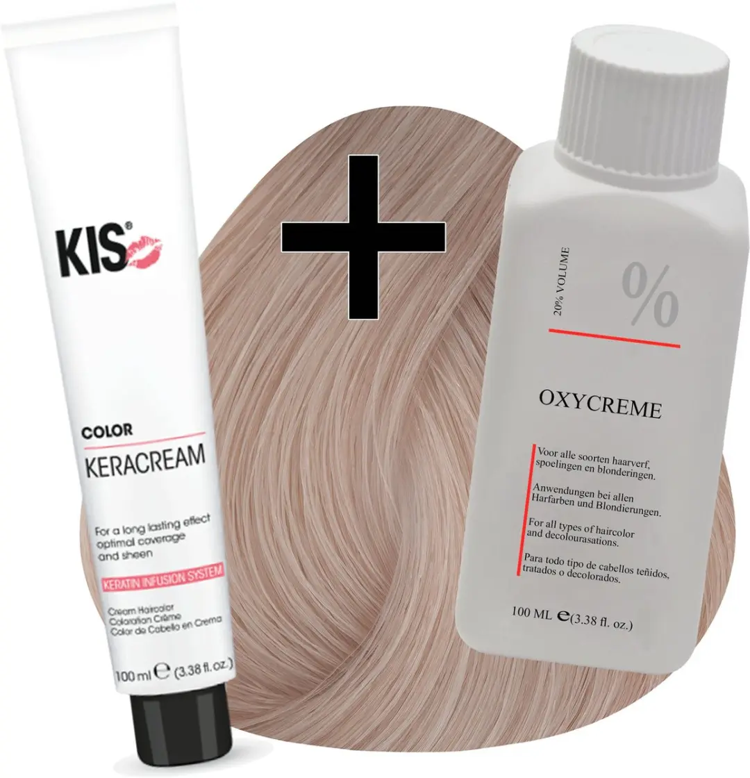KIS 12FV Ultralicht Fantasie Violet Haarverfset 100ml