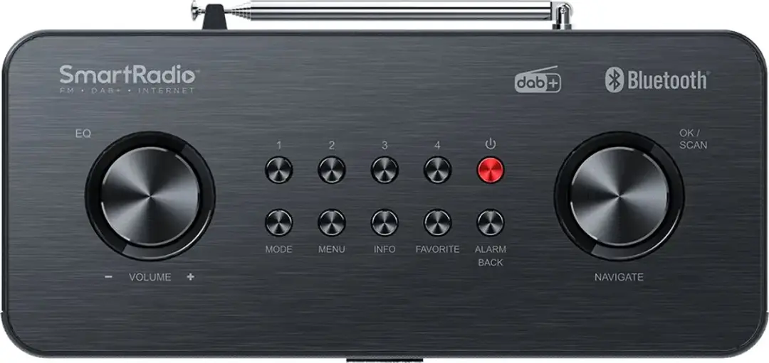 Kenwood CR-ST200S Smart Internet Radio - Zwart