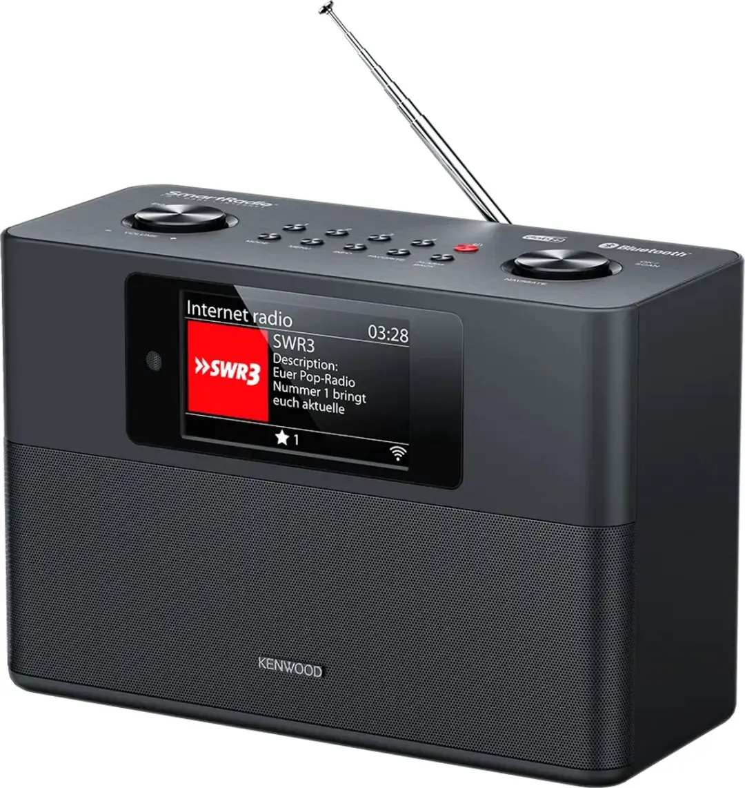 Kenwood CR-ST200S Smart Internet Radio - Zwart