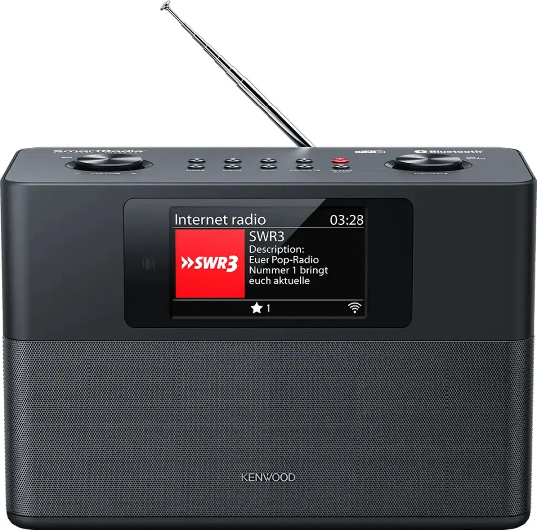 Kenwood CR-ST200S Smart Internet Radio - Zwart