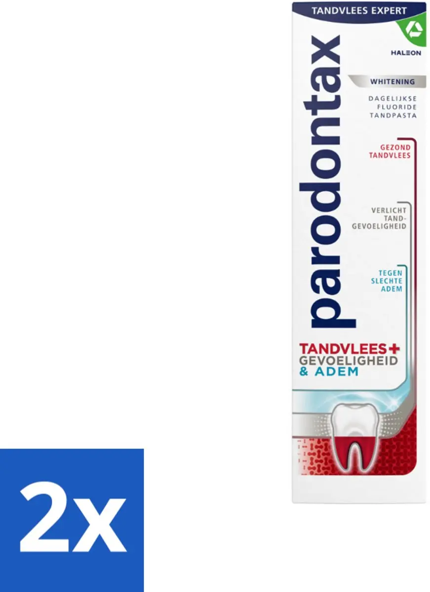 Parodontax Tandpasta Tandvlees+Gevoeligheid & Adem Whitening 150ml