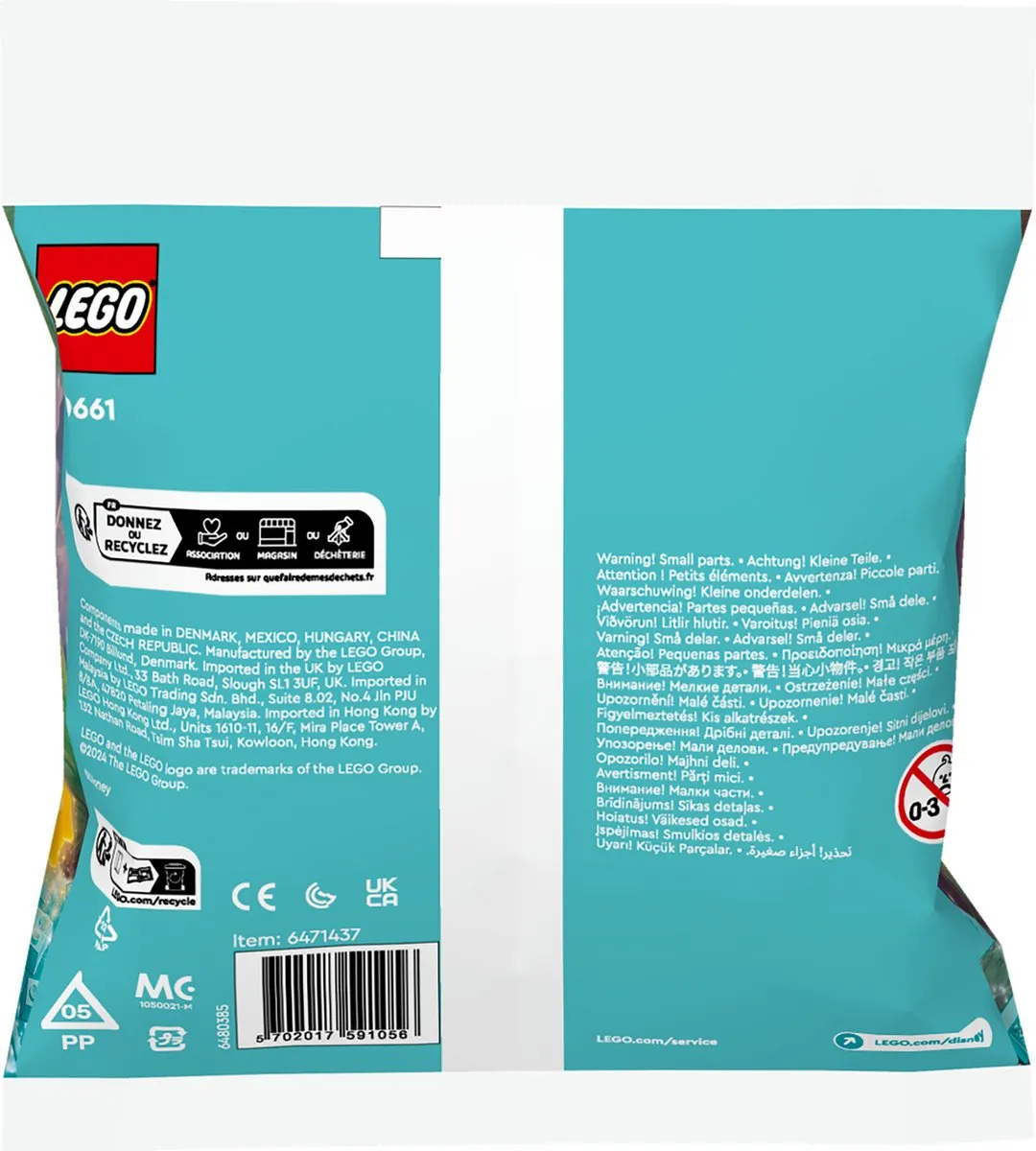 LEGO Disney Princess Asha Welkomstkraampje 30661 - 46 Stukken