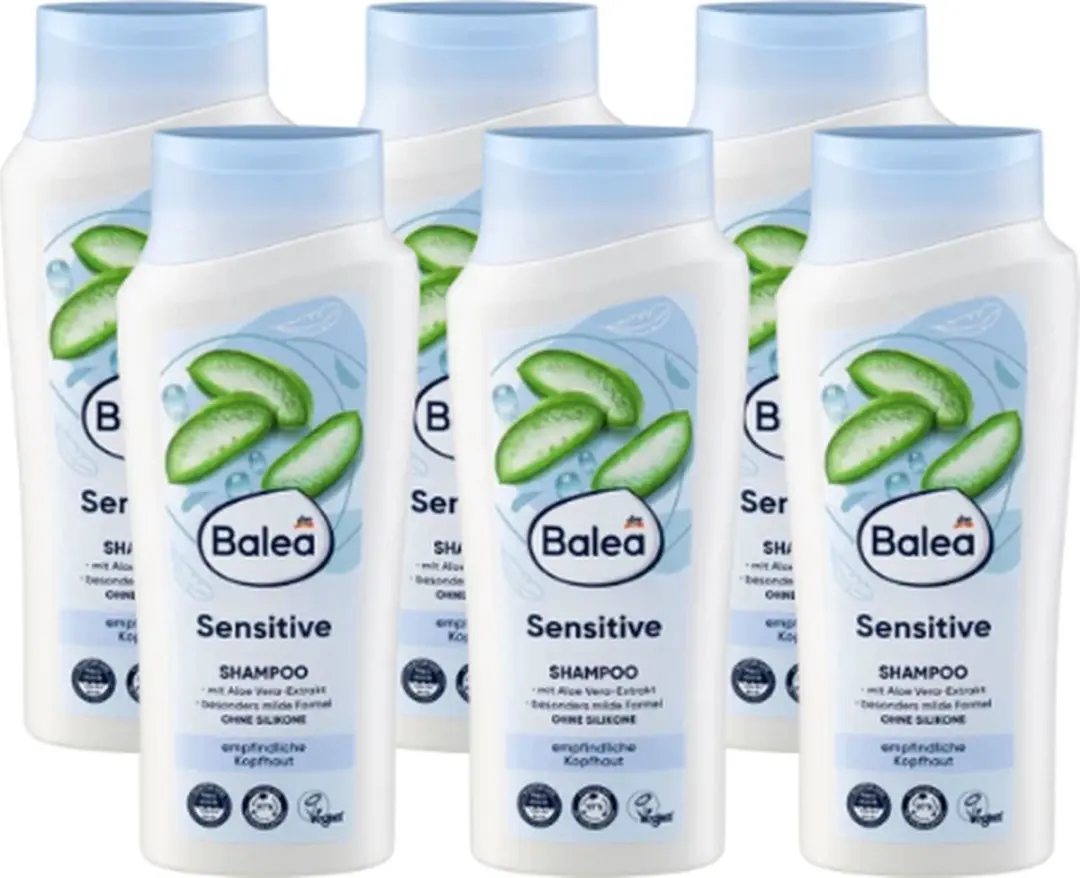 Balea Sensitive Shampoo 6x300ml