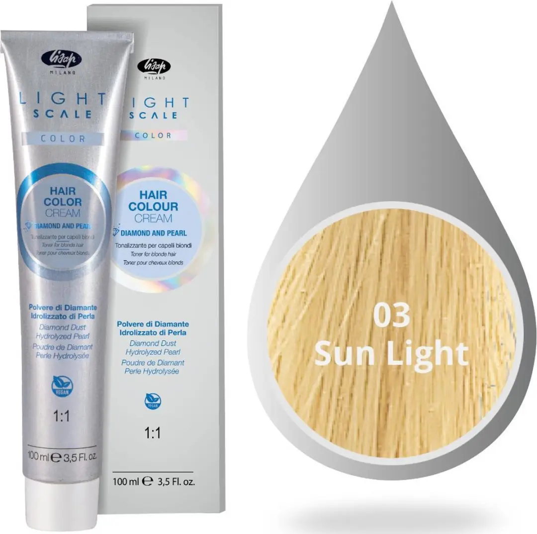 Lisap Light Scale Color 03 Sun Light Haarkleuring 100ml