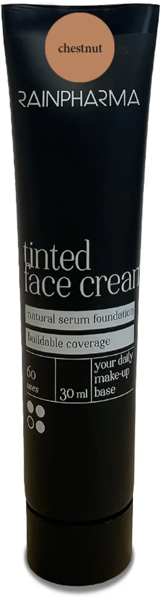 RainPharma Tinted Face Cream Chestnut