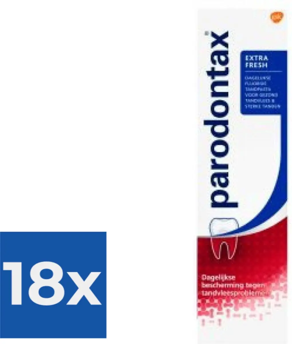 Parodontax Tandpasta Extra Fresh 75ml - 18 Stuks