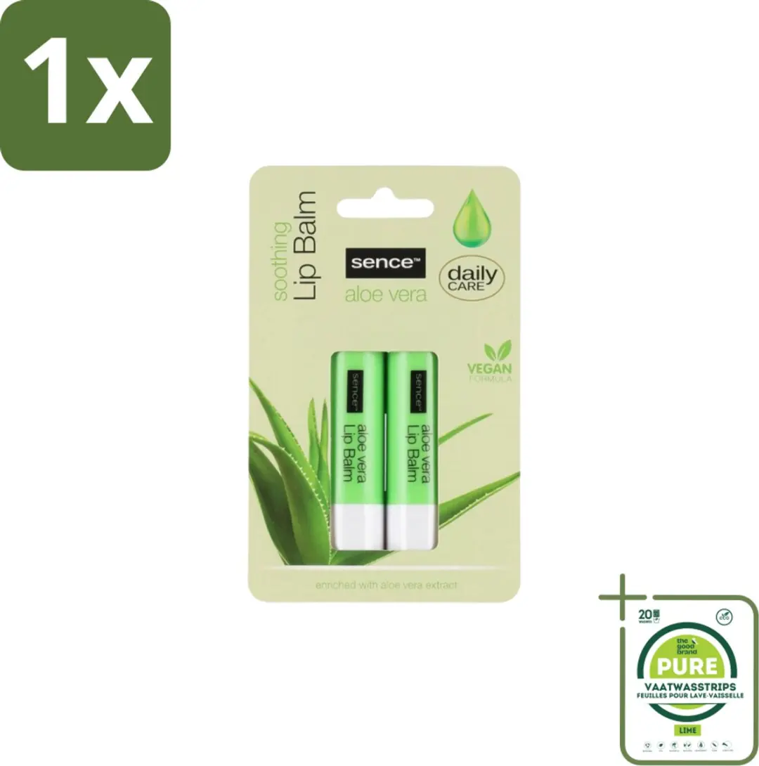 Sence Lippenbalsem Aloë Vera 9g