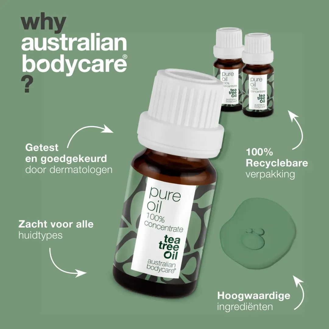 Australian Bodycare Pure Tea Tree Olie 3x30ml - 90ml