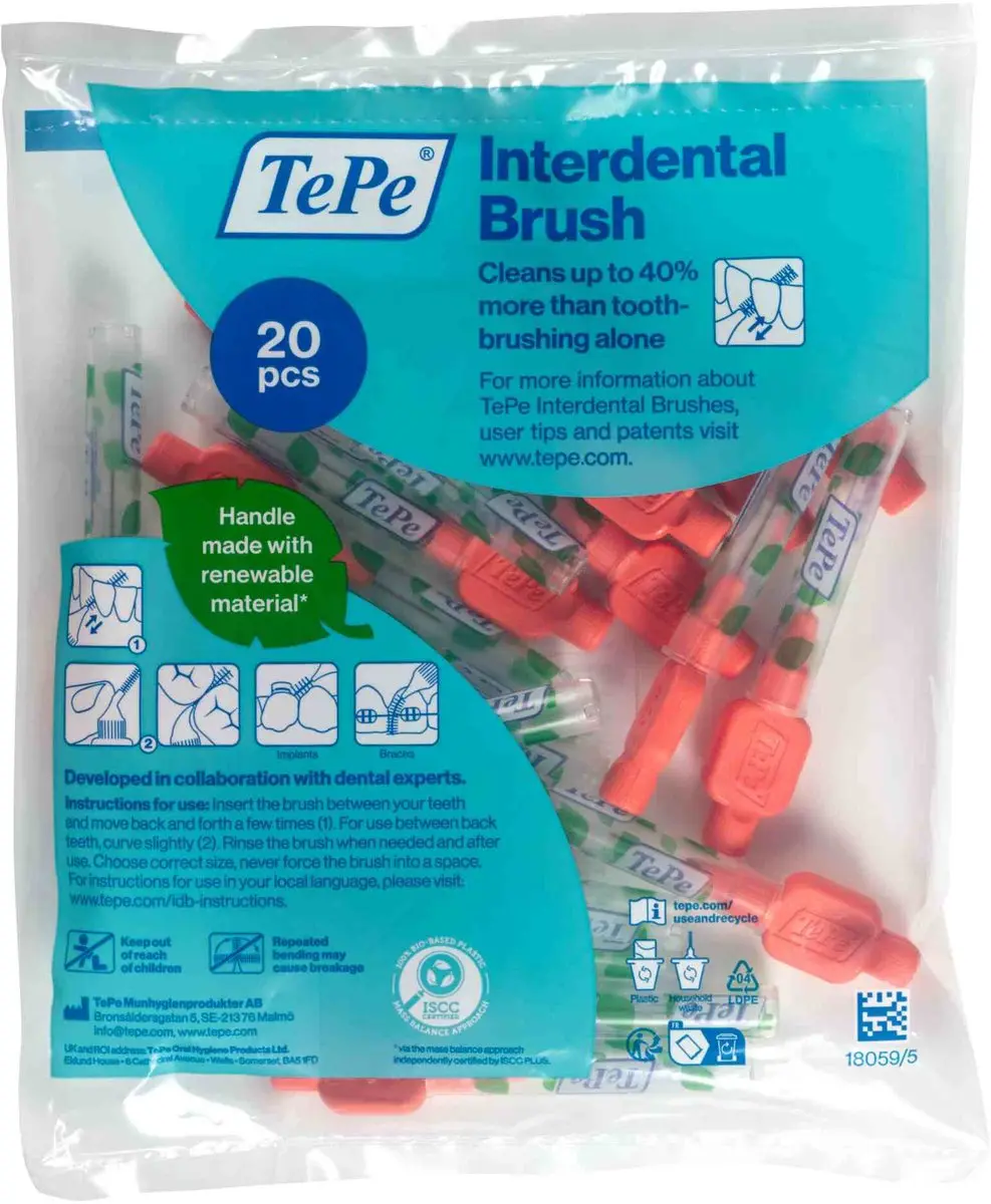 TePe Interdentale Ragers Extra Soft Rood ISO 0,5mm