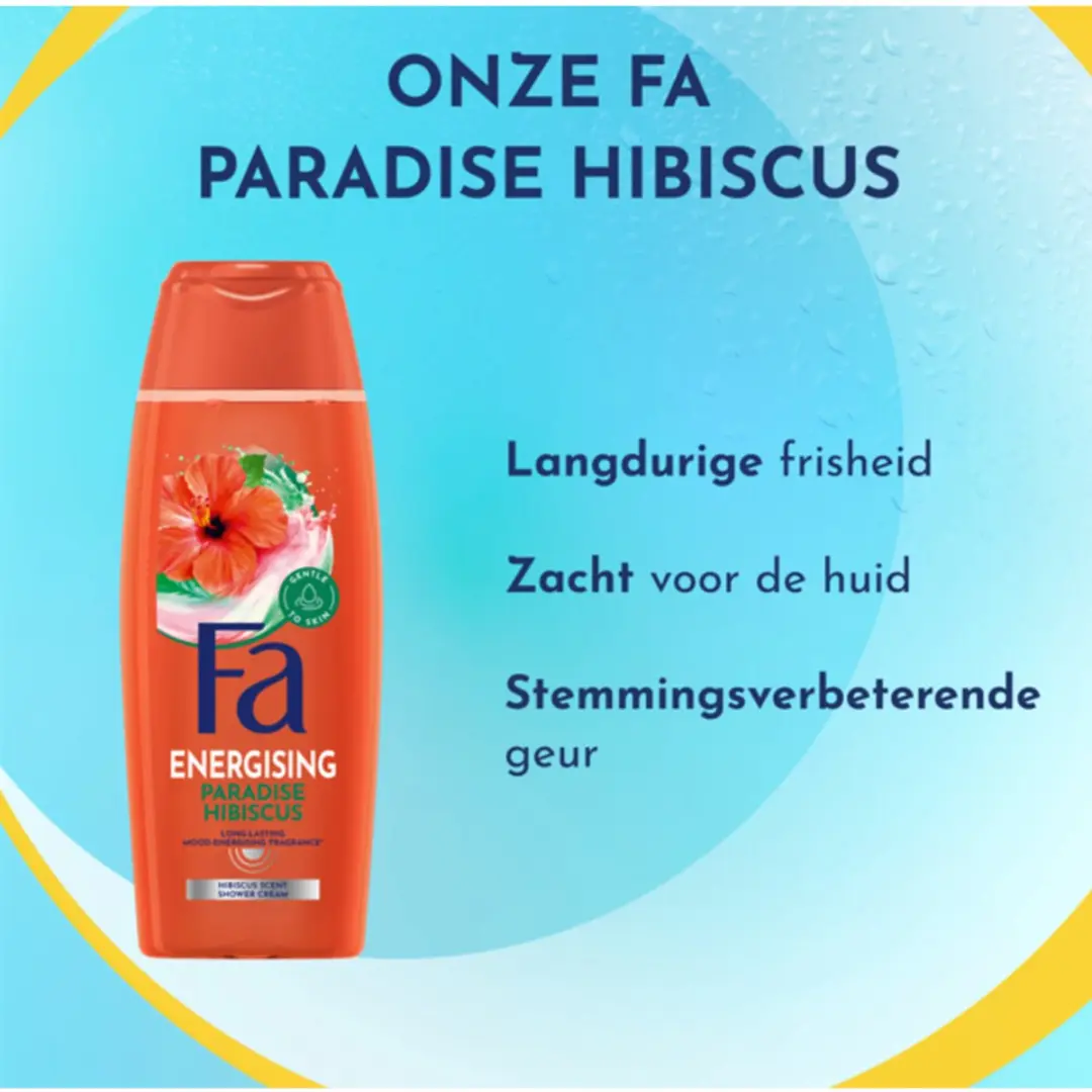Fa Douchegel Paradise Hibiscus 250ml - 12 Stuks