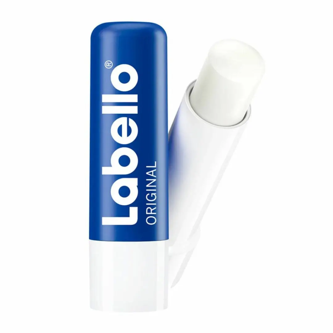Labello Original Lippenbalsem - 4x22ml - Blauw/Wit
