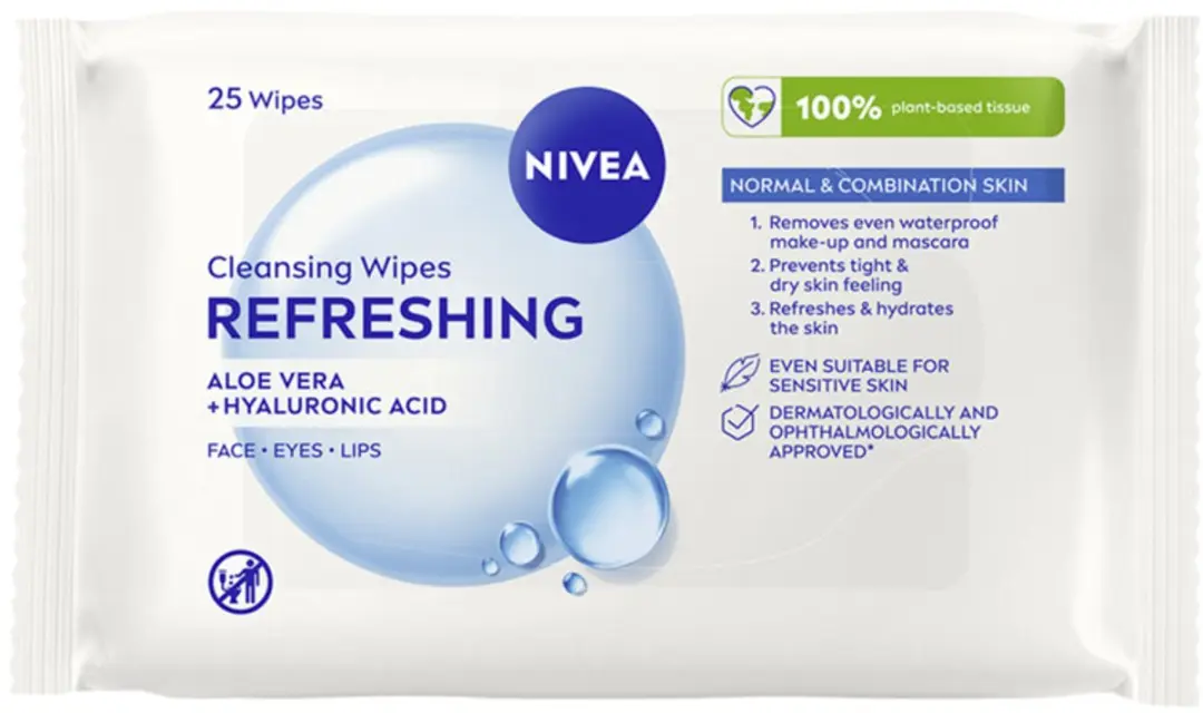NIVEA Reinigingsdoekjes Normale Huid 25 Stuks