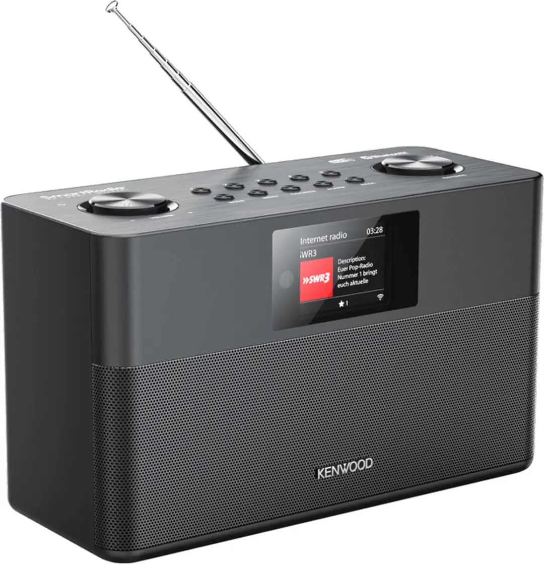 Kenwood CR-ST100S Smart Internetradio - Zwart