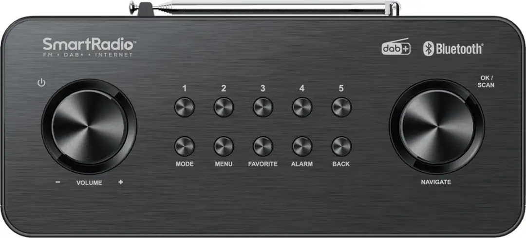 Kenwood CR-ST100S Smart Internetradio - Zwart