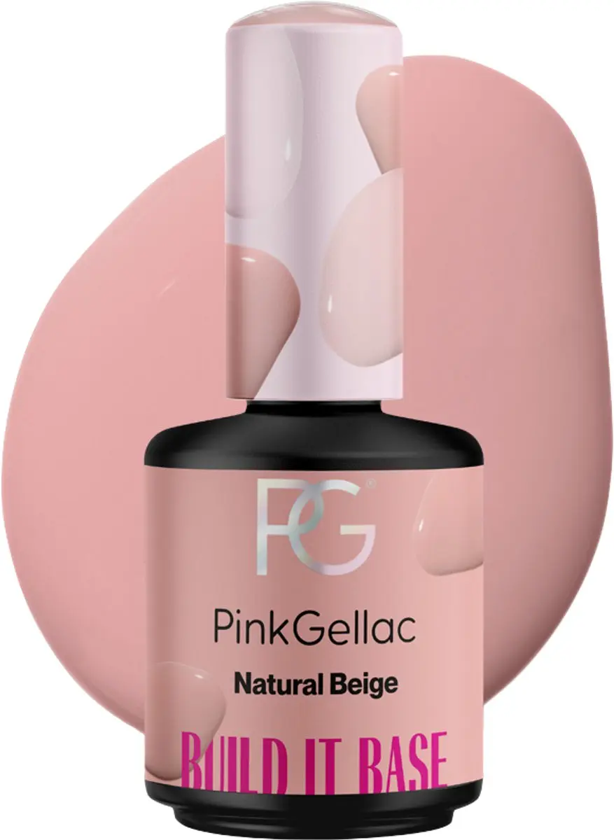 Pink Gellac Builder Gel Natural Beige 15ml