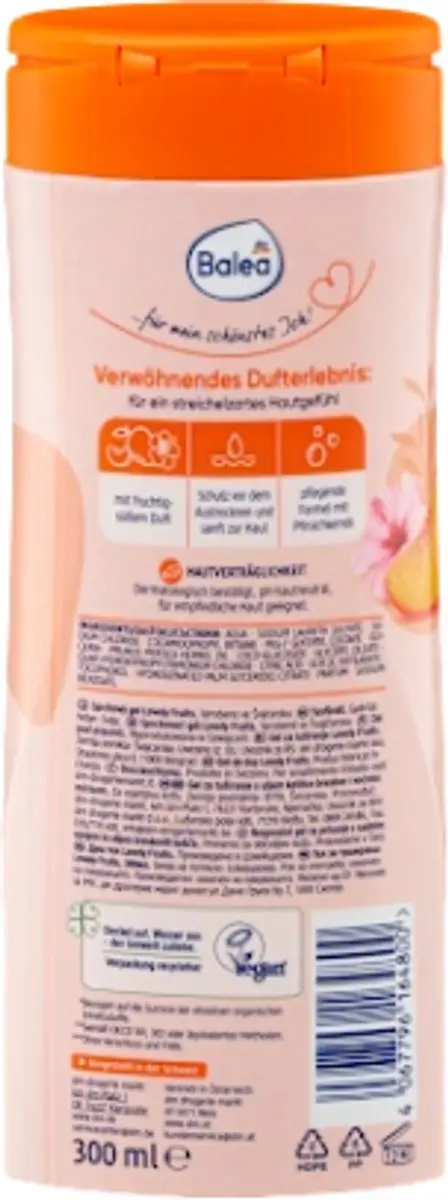 Balea Zomer Douchegel Lovely Fruits 300ml - Vegan