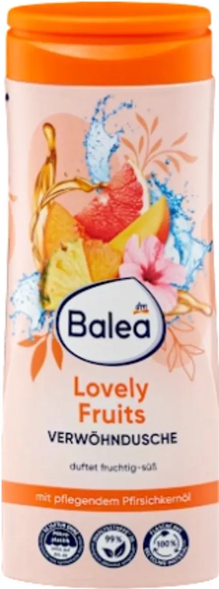 Balea Zomer Douchegel Lovely Fruits 300ml