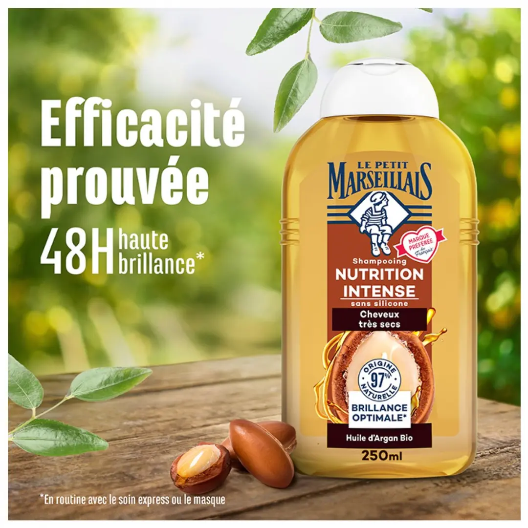 Le Petit Marseillais Intense Voedende Shampoo Arganolie 250ml